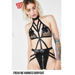 FREAK ME HARNESS BODYSUIT